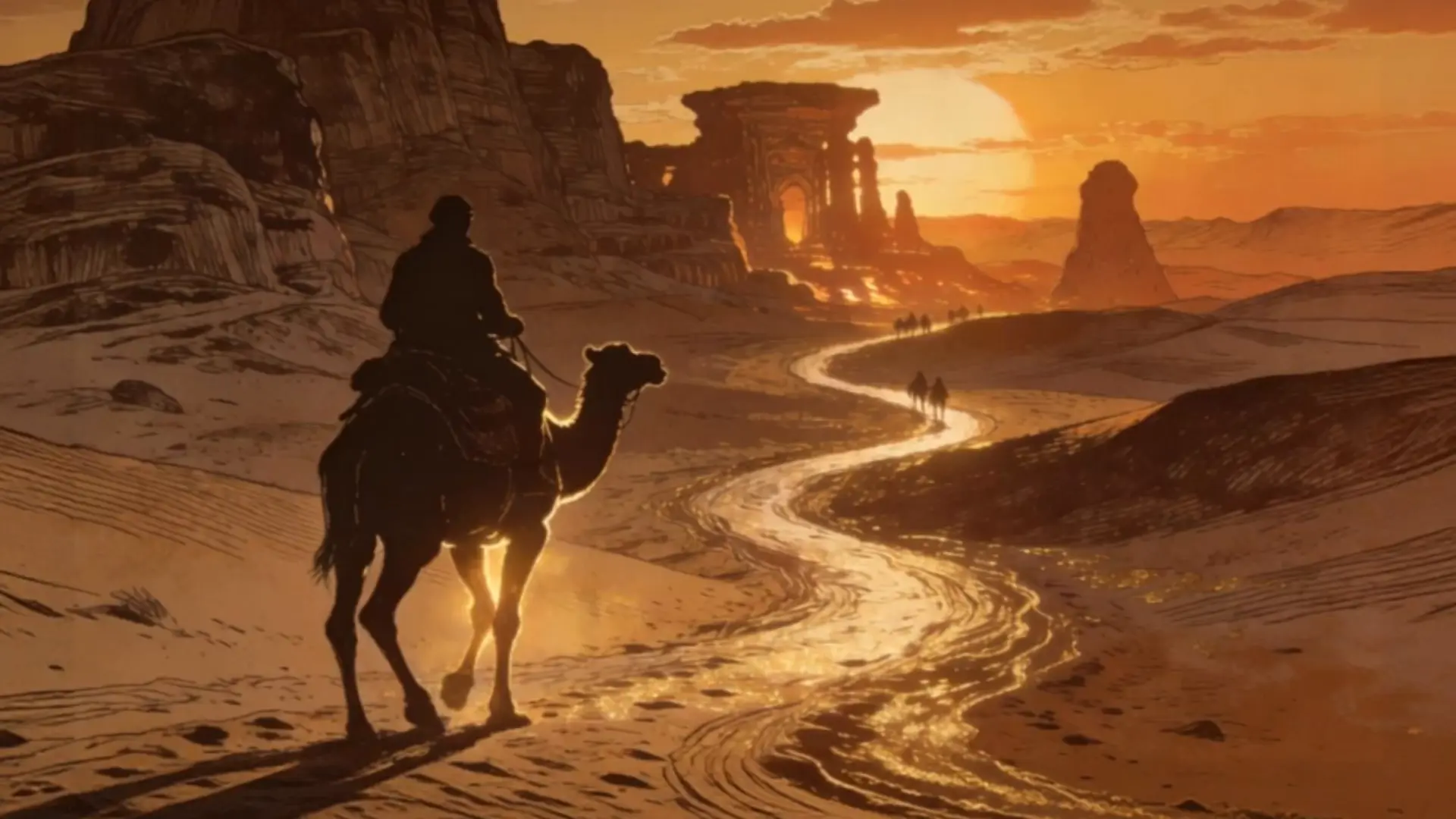 Sfondo cinematografico del modello di mondo HappyOyster AI